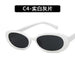 Bulk Jewelry Wholesale black resin cow color small frame sunglasses JDC-SG-KD007 Wholesale factory from China YIWU China