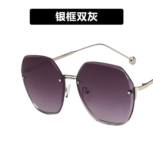 Bulk Jewelry Wholesale black resin rimless cutting Sunglasses JDC-SG-KD010 Wholesale factory from China YIWU China