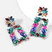 Wholesale Black Rhinestone Earrings JDC-ES-JL901 Earrings 氿乐 color Wholesale Jewelry JoyasDeChina Joyas De China