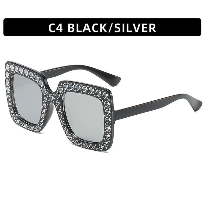 Wholesale black rhinestone sunglasses JDC-SG-XIa006 Sunglasses 锡安 Wholesale Jewelry JoyasDeChina Joyas De China