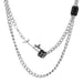 Wholesale Black Rose Set zircon necklace female JDC-NE-D014 necklaces 晴雯 Wholesale Jewelry JoyasDeChina Joyas De China