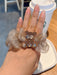 Wholesale black rubber band bear hair tie (F) JDC-HS-GSMC017 Hair Scrunchies 曌彩 Wholesale Jewelry JoyasDeChina Joyas De China