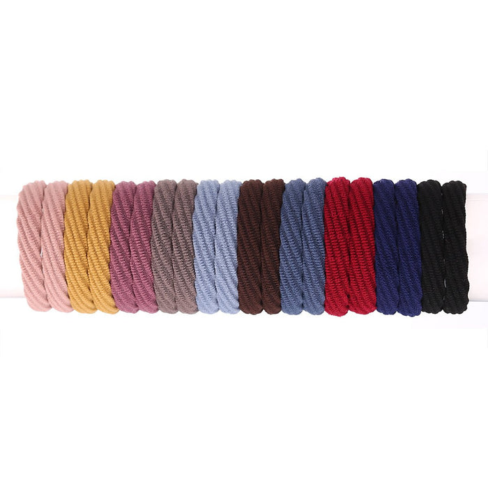 Bulk Jewelry Wholesale black ruber high elastic simplicity no seam can head rope JDC-HS-F318 Wholesale factory from China YIWU China