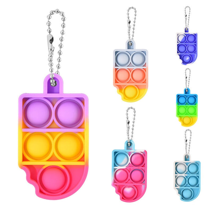 Wholesale black silicone key chain (F)JDC-FT-Bais007 fidgets toy 百思 K Wholesale Jewelry JoyasDeChina Joyas De China