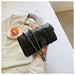 Wholesale Black Synthetic Leather Shoulder Bag JDC-SD-JiaQ100 Shoulder Bags 家庆 black Wholesale Jewelry JoyasDeChina Joyas De China