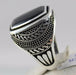 Wholesale Black Zircon Electroplated Metal Rings JDC-RS-WN-084 Rings 薇妮 Wholesale Jewelry JoyasDeChina Joyas De China
