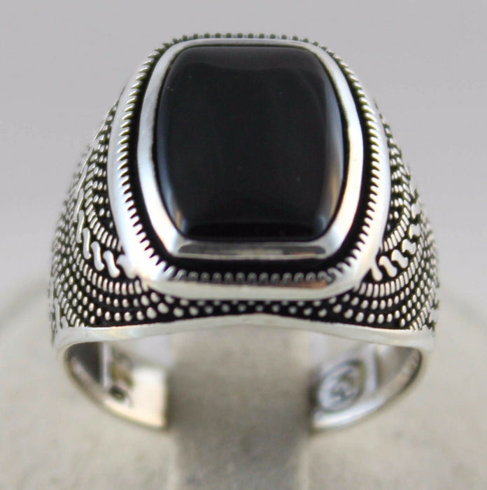 Wholesale Black Zircon Electroplated Metal Rings JDC-RS-WN-084 Rings 薇妮 AJZ3585 NO.6 Wholesale Jewelry JoyasDeChina Joyas De China