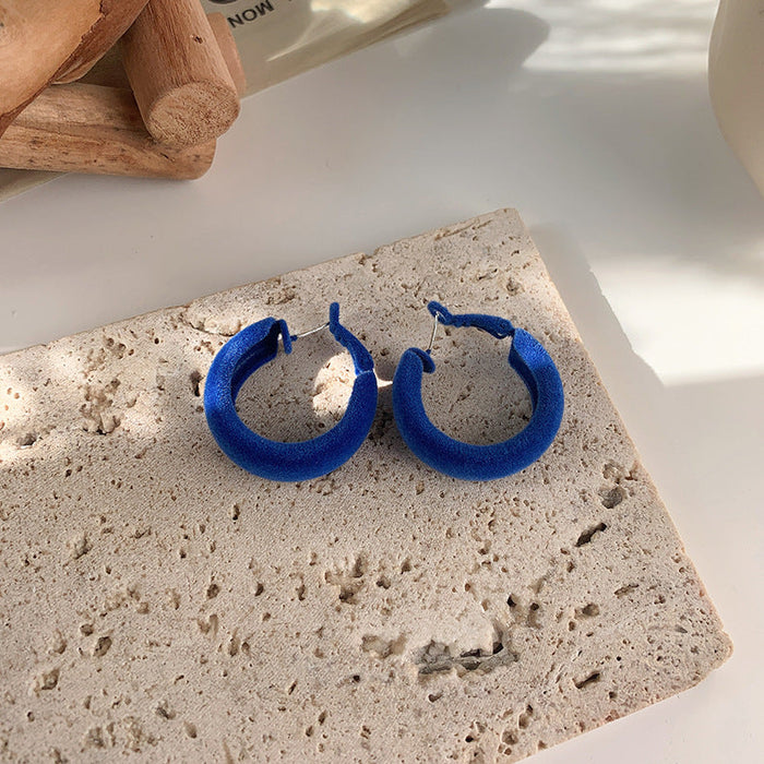 Wholesale blue alloy Bow Earrings JDC-ES-MS191 Earrings JoyasDeChina 7 Wholesale Jewelry JoyasDeChina Joyas De China