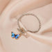 Bulk Jewelry Wholesale blue alloy butterfly bracelet JDC-BT-D454 Wholesale factory from China YIWU China