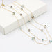 Bulk Jewelry Wholesale blue alloy crystal necklace JDC-NE-D604 Wholesale factory from China YIWU China