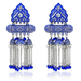 Bulk Jewelry Wholesale blue alloy Indian romantic Su earrings JDC-ES-R23 Wholesale factory from China YIWU China