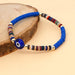 Bulk Jewelry Wholesale blue Bohemian beach wind soft pottery glass eye beads bracelet JDC-gbh284 Wholesale factory from China YIWU China