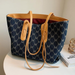 Bulk Jewelry Wholesale blue canvas shoulder bag for ladies JDC-LB-ZM044 Wholesale factory from China YIWU China