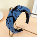 Wholesale blue cloth hairband JDC-HD-O364 Headband 潮炫 Wholesale Jewelry JoyasDeChina Joyas De China