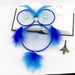 Wholesale blue feather dream catcher JDC-DC-LZ037 Dreamcatcher 联缀 1 Wholesale Jewelry JoyasDeChina Joyas De China
