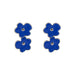 Wholesale Blue Flower Earrings JDC-ES-MS190 Earrings JoyasDeChina Wholesale Jewelry JoyasDeChina Joyas De China