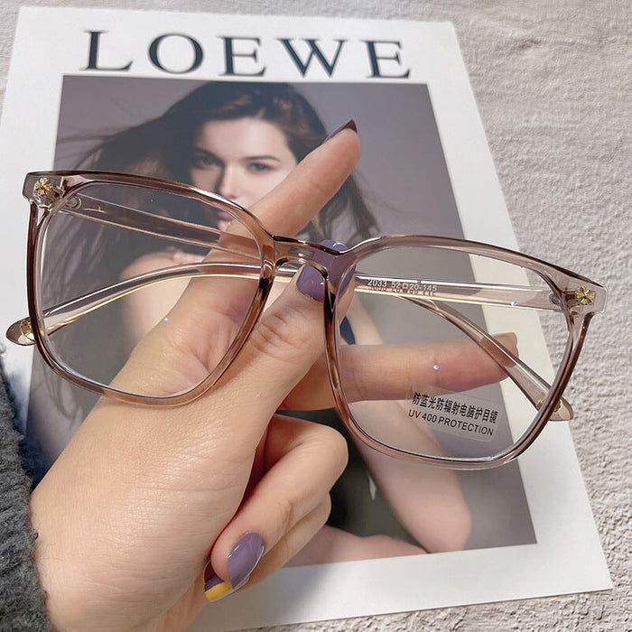 Wholesale blue light proof flat lens large frame sunglasses JDC-SG-JinF041 Sunglasses 星尚 Wholesale Jewelry JoyasDeChina Joyas De China