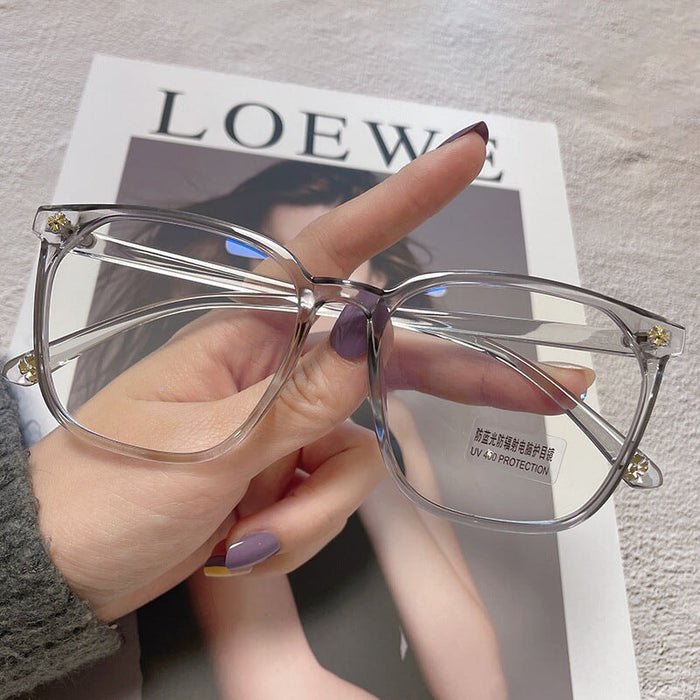 Wholesale blue light proof flat lens large frame sunglasses JDC-SG-JinF041 Sunglasses 星尚 Wholesale Jewelry JoyasDeChina Joyas De China