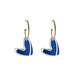 Wholesale blue love alloy earrings JDC-ES-BY015 Earrings 宝钰 Wholesale Jewelry JoyasDeChina Joyas De China