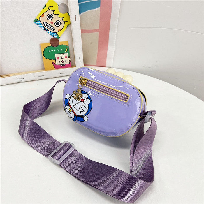 Wholesale blue pu leather kids backpack（F） JDC-SD-JiaQ102 Shoulder Bags 家庆 purple Wholesale Jewelry JoyasDeChina Joyas De China