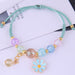 Wholesale blue resin beaded bracelet JDC-BT-WY115 Bracelet 威扬 1 Wholesale Jewelry JoyasDeChina Joyas De China
