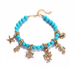 Bulk Jewelry Wholesale blue retro beach conch rudder octopus pendant alloy Anklet JDC-AS-F413 Wholesale factory from China YIWU China