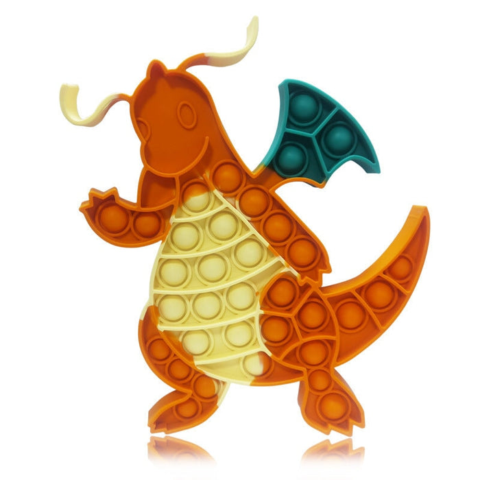 Wholesale blue silicone decompression toys (F)JDC-FT-Bais003 fidgets toy 百思 orange white Wholesale Jewelry JoyasDeChina Joyas De China