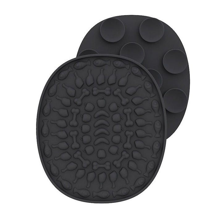 Wholesale blue silicone pet licking tray JDC-FT-SZQL022 fidgets toy 潜乐 Wholesale Jewelry JoyasDeChina Joyas De China