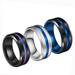 Wholesale blue stainless steel ring JDC-RS-RXSFL009 Rings 尚芙乐 Wholesale Jewelry JoyasDeChina Joyas De China