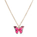 Wholesale Bohemian Alloy Butterfly Pendant Necklaces JDC-NE-XC216 Necklaces 夏晨 Wholesale Jewelry JoyasDeChina Joyas De China