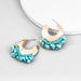 Wholesale Bohemian Alloy Resin Earrings JDC-ES-JL747 Earrings 氿乐 green Wholesale Jewelry JoyasDeChina Joyas De China