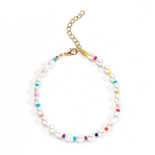 Bulk Jewelry Wholesale Bohemian Baroque pearl anklet JDC-AS-A042 Wholesale factory from China YIWU China