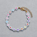Wholesale Bohemian color Beaded Love Necklace JDC-NE-A420 NECKLACE JoyasDeChina 01 colorful Pearl Bracelet Wholesale Jewelry JoyasDeChina Joyas De China