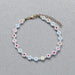 Wholesale Bohemian color Beaded Love Necklace JDC-NE-A420 NECKLACE JoyasDeChina 02 color beads pearl anklet. Wholesale Jewelry JoyasDeChina Joyas De China