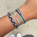 Wholesale Bohemian Ethnic Cotton Thread Braided Bracelet JDC-BT-A026 Bracelet 妙雅 01 blue 3421 Wholesale Jewelry JoyasDeChina Joyas De China