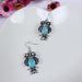 Wholesale Bohemian Owl Turquoise Alloy Earrings Necklace Set JDC-NE-Yunl024 Necklaces 云罗 earrings Wholesale Jewelry JoyasDeChina Joyas De China