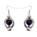 Wholesale Bohemian Silver Plated Turquoise Alloy Earrings JDC-ES-Yunl013 Earrings 云罗 Wholesale Jewelry JoyasDeChina Joyas De China
