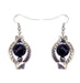Wholesale Bohemian Silver Plated Turquoise Alloy Earrings JDC-ES-Yunl013 Earrings 云罗 Wholesale Jewelry JoyasDeChina Joyas De China
