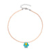 Wholesale Bohemian style rice Bead Flower Fashion Necklace JDC-NE-YinH005 Necklaces 颖皓 ka Wholesale Jewelry JoyasDeChina Joyas De China