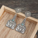Wholesale Bohemian Turquoise Alloy Earrings JDC-ES-GSMQ011 Earrings 妙奇 silver color Wholesale Jewelry JoyasDeChina Joyas De China