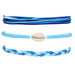 Wholesale Boho Crystal Waterproof Wax Thread Shell Braided Bracelet JDC-BT-Yiye009 Bracelet 益烨 18-3/9-33/43-1 Wholesale Jewelry JoyasDeChina Joyas De China