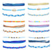 Wholesale Boho Crystal Waterproof Wax Thread Shell Braided Bracelet JDC-BT-Yiye009 Bracelet 益烨 Wholesale Jewelry JoyasDeChina Joyas De China