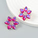 Wholesale Boho Star Color Rhinestone Alloy Earrings JDC-ES-JL942 Earrings 氿乐 Wholesale Jewelry JoyasDeChina Joyas De China