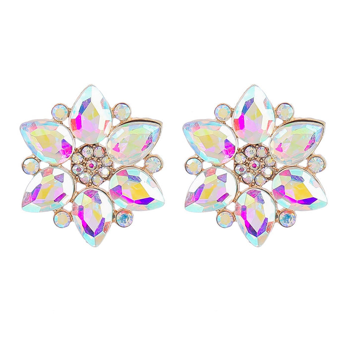 Wholesale Boho Star Color Rhinestone Alloy Earrings JDC-ES-JL942 Earrings 氿乐 Wholesale Jewelry JoyasDeChina Joyas De China