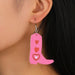 Wholesale Boots Leather Earrings JDC-ES-Saip021 Earrings 赛蒲 Wholesale Jewelry JoyasDeChina Joyas De China