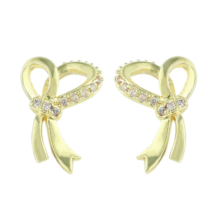 Wholesale bow five pointed star Earrings JDC-ES-V138 Earrings JoyasDeChina Paragraph 1 Wholesale Jewelry JoyasDeChina Joyas De China