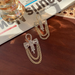 Wholesale bow long tassel earrings JDC-ES-W357 Earrings JoyasDeChina Wholesale Jewelry JoyasDeChina Joyas De China