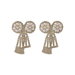 Wholesale bow pearl earrings JDC-ES-W333 Earrings JoyasDeChina Wholesale Jewelry JoyasDeChina Joyas De China