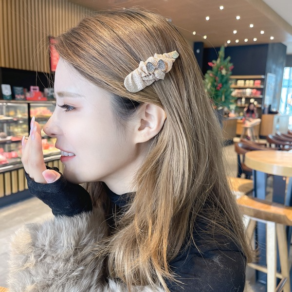 Wholesale Bow Rhinestone Hair Clip JDC-HC-GSMC022 Hair Clips 曌彩 Wholesale Jewelry JoyasDeChina Joyas De China