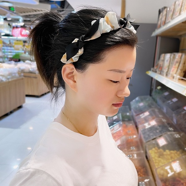 Wholesale bow tie dyeing fine version of Headband JDC-HD-O218 Headband JoyasDeChina Wholesale Jewelry JoyasDeChina Joyas De China